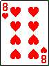 8 coeur
